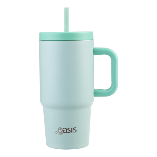 Oasis S/S Insulated 'JNR COMMUTER' Travel Tumbler 700ml - Mint