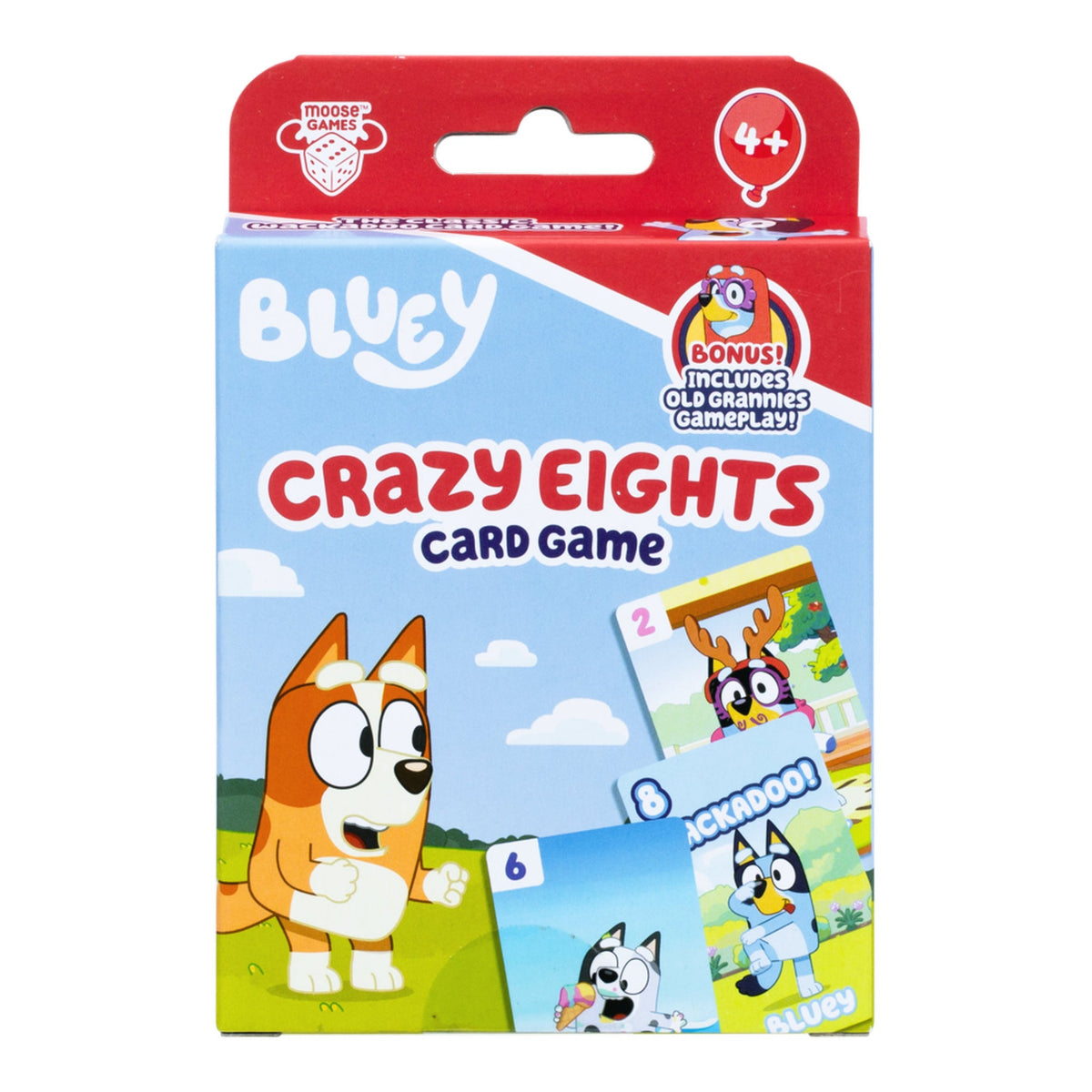 Bluey - Card Games - Crazy Eights