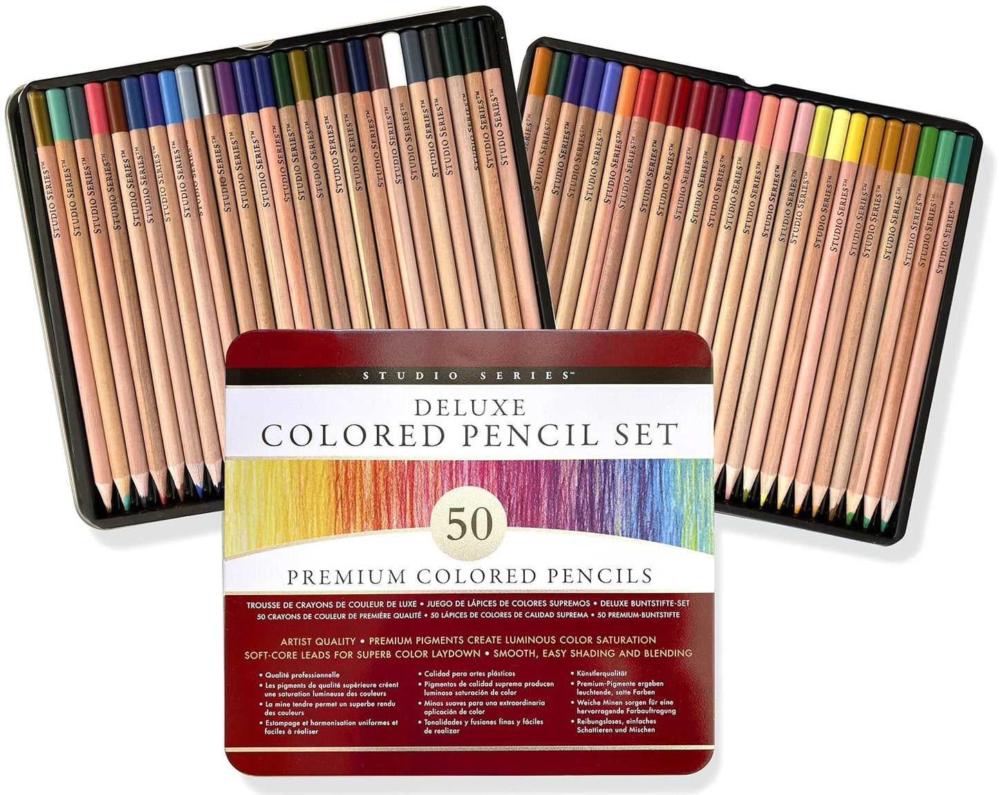 Studio Series Deluxe Coloured Pencil Set (Set of 50)