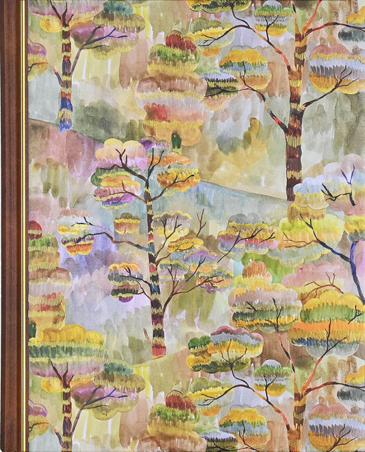 Watercolour Treescape Journal