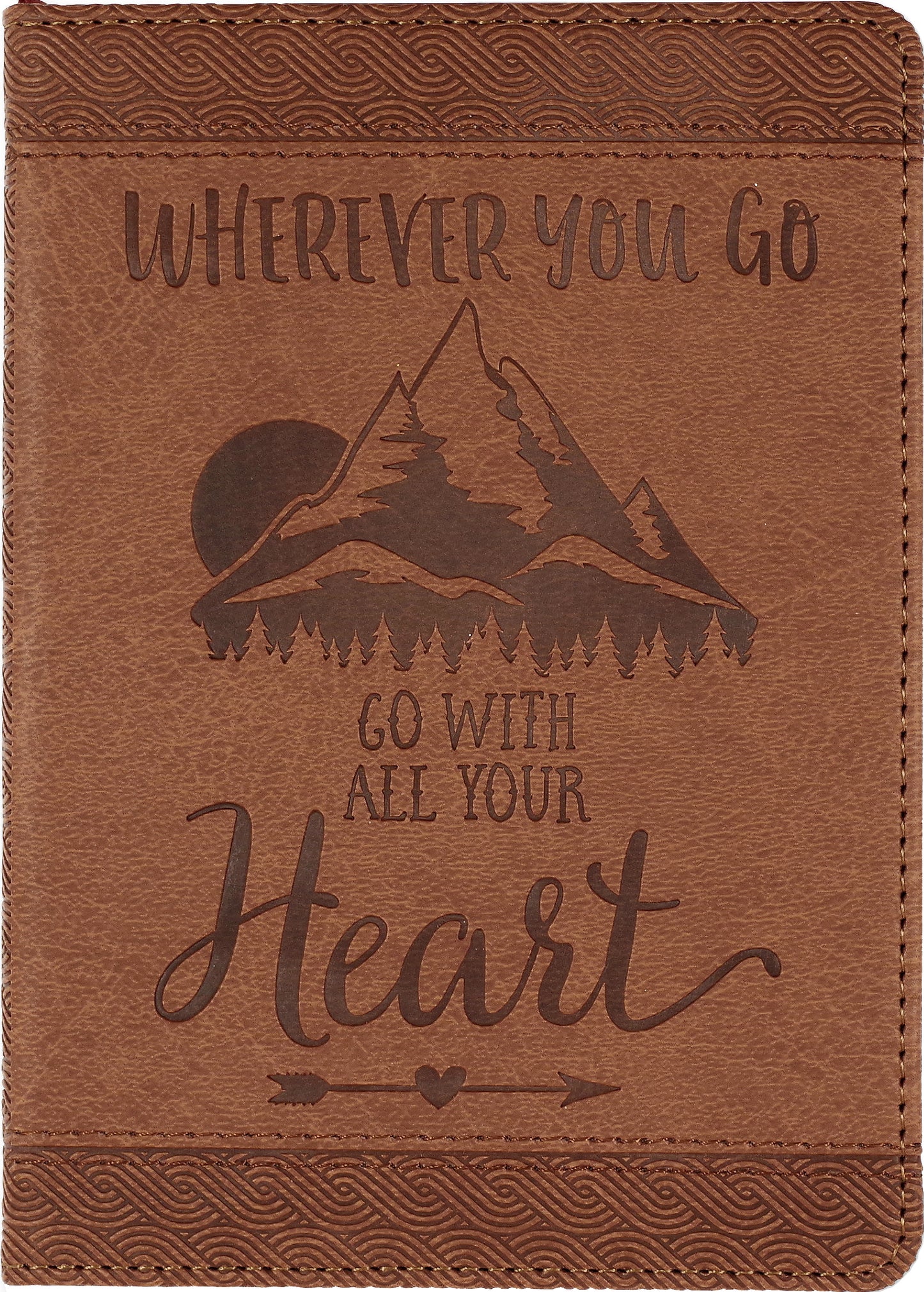 Wherever You Go, Go with All Your Heart Artisan Journal
