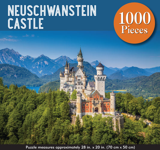 Neuschwanstein Castle 1000 Piece Puzzle