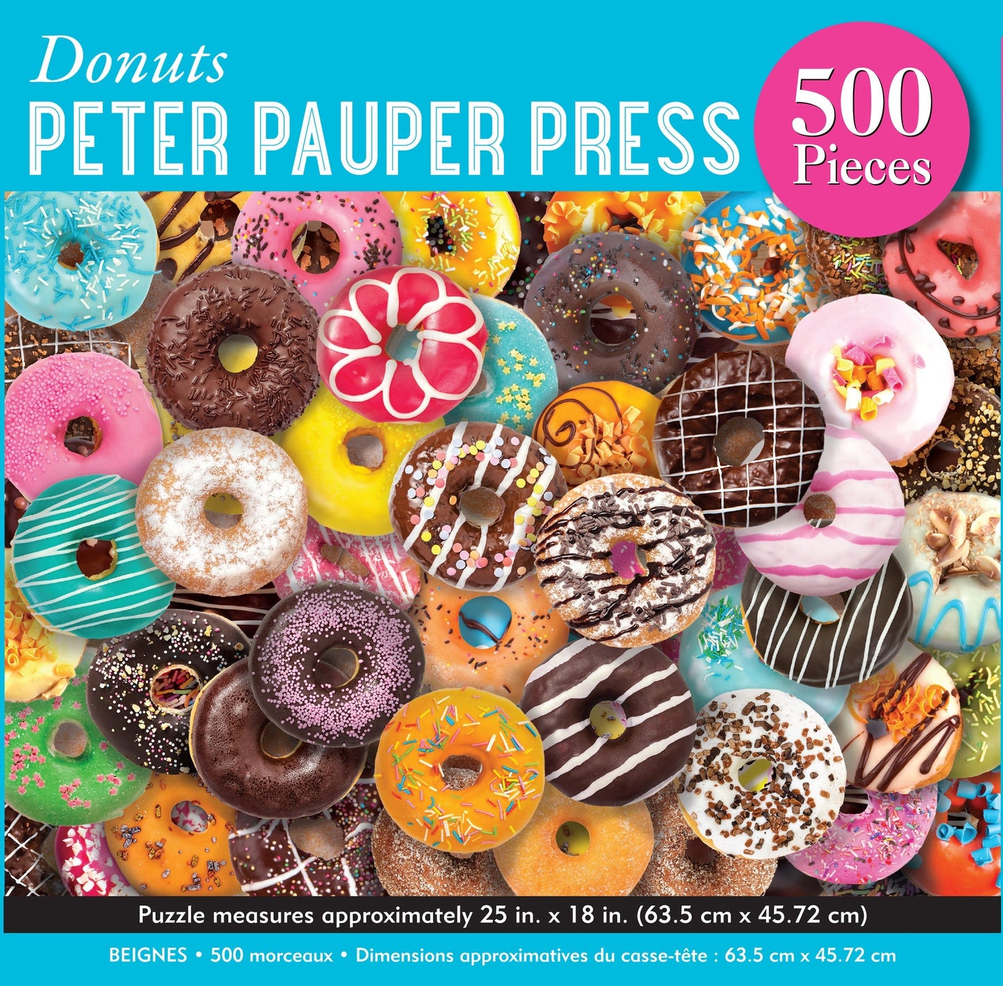 Donuts Puzzle 500 Pieces