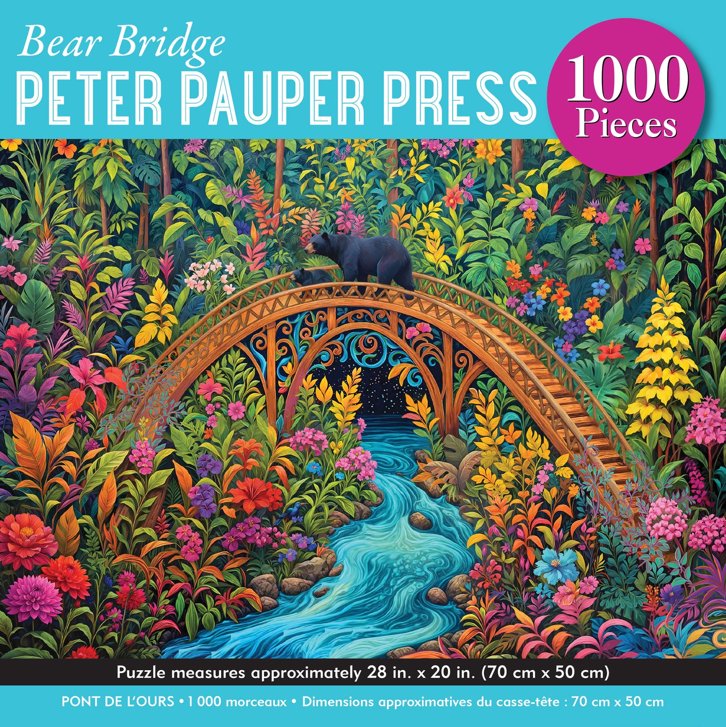 Bear Bridge Puzzle 1000 Pieces