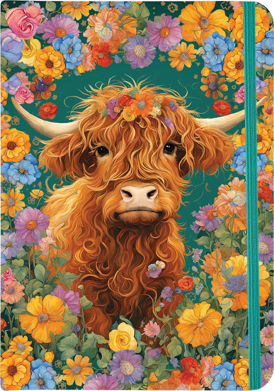 Highland Cow Small Journal