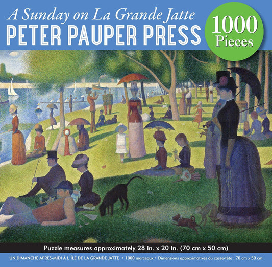 Sunday Afternoon Grand Jatte 1000 Piece Puzzle