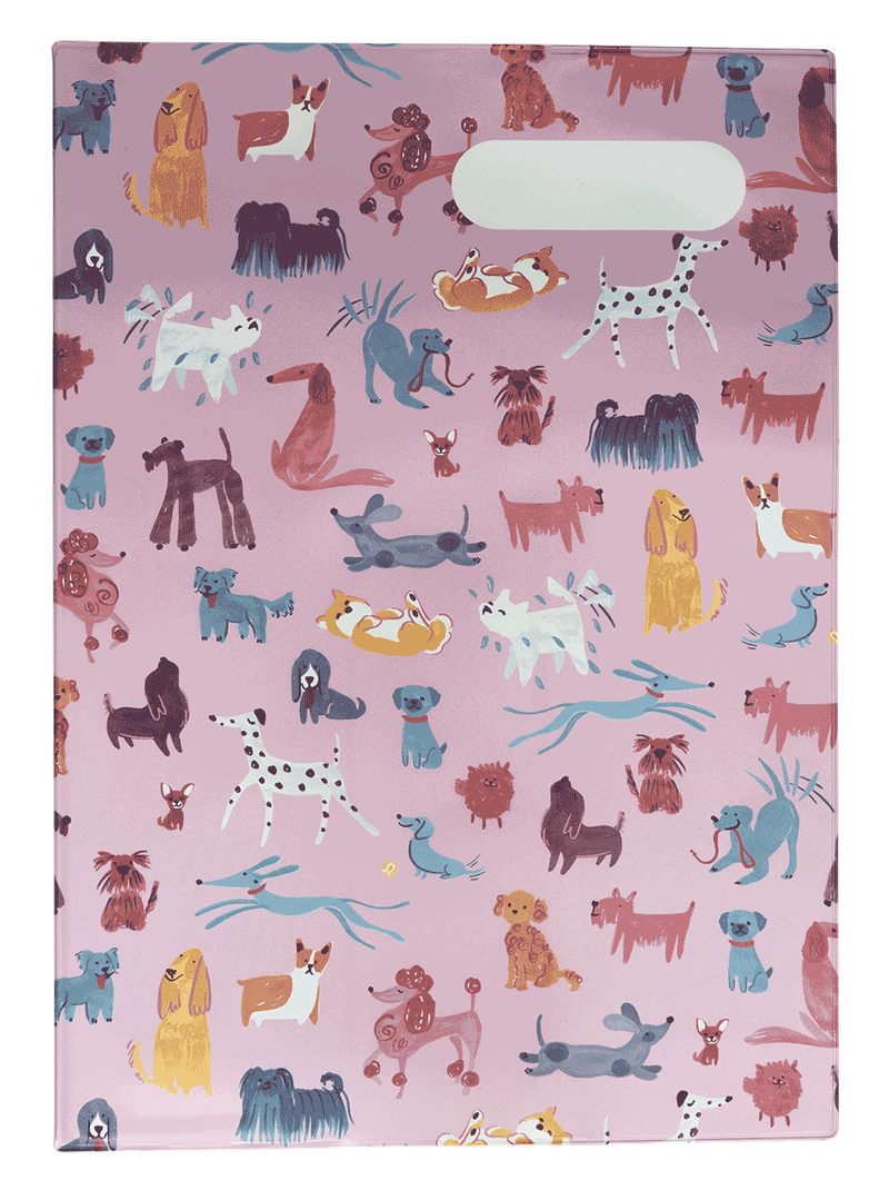 A4 Book Cover - Doodle Dogs 2