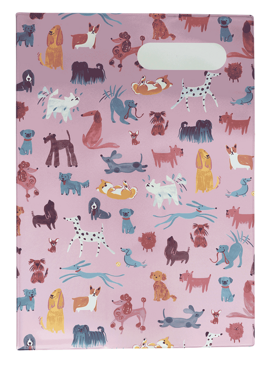 A4 Book Cover - Doodle Dogs 2