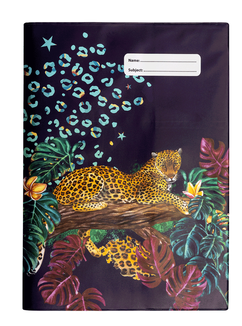 Scrapbook Cover - Leopard Queen I