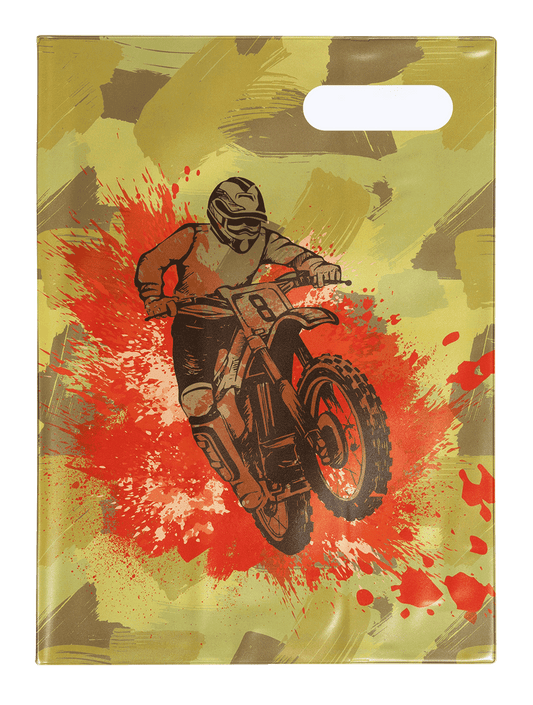 Scrapbook Cover - Camo Biker I