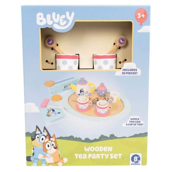 Bluey - Wooden Tea Party Set