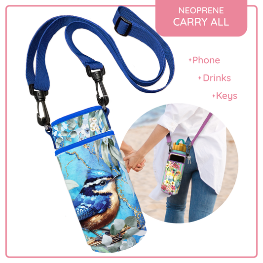 Bottle Phone Carry-all Cheeky Wrens