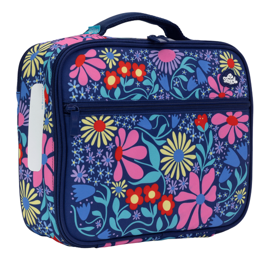 Spencil Big Cooler Lunch Bag - Flower Fun