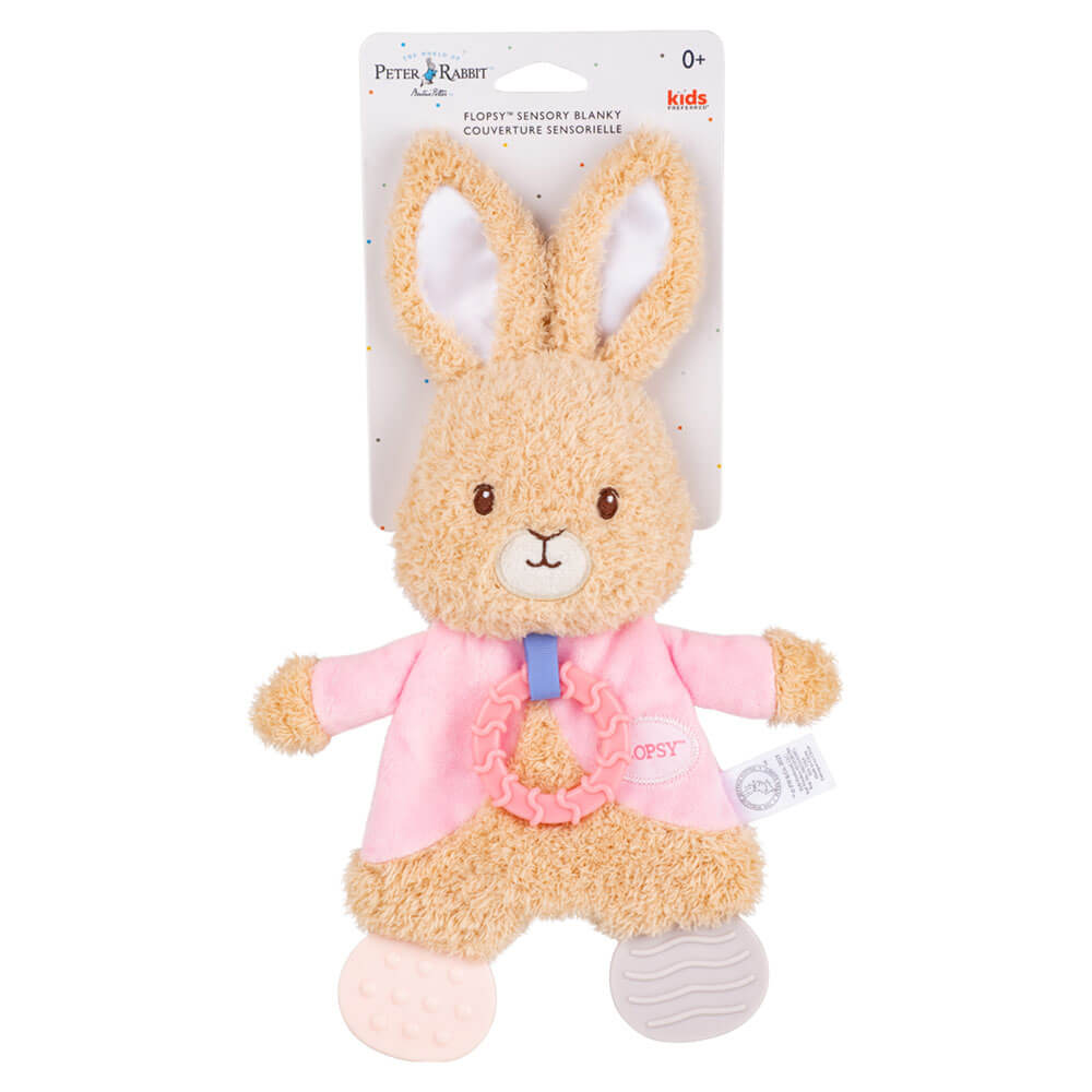 Peter Rabbit - Flopsy Sensory Blanket with Crinkle