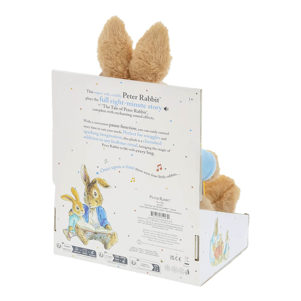 Peter Rabbit - Storytime Talking Plush