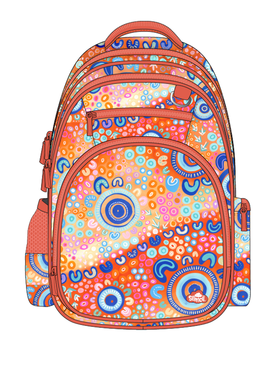 Spencil Triple Backpack Ngootypoorteen