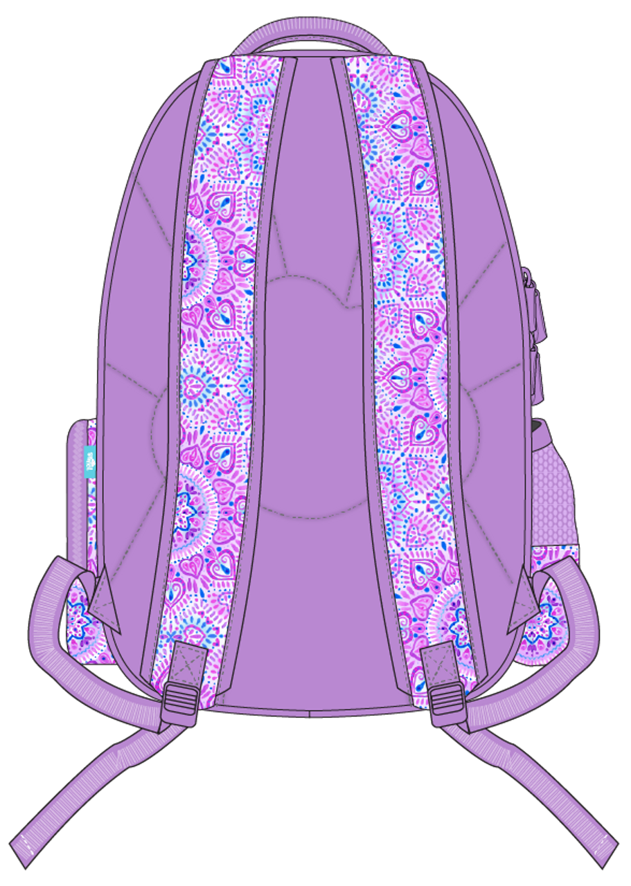 Spencil Triple Backpack Sweet Hearts