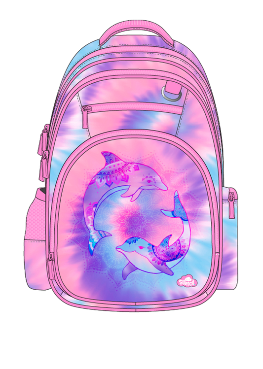 Spencil Triple Backpack Tie Dye Splash