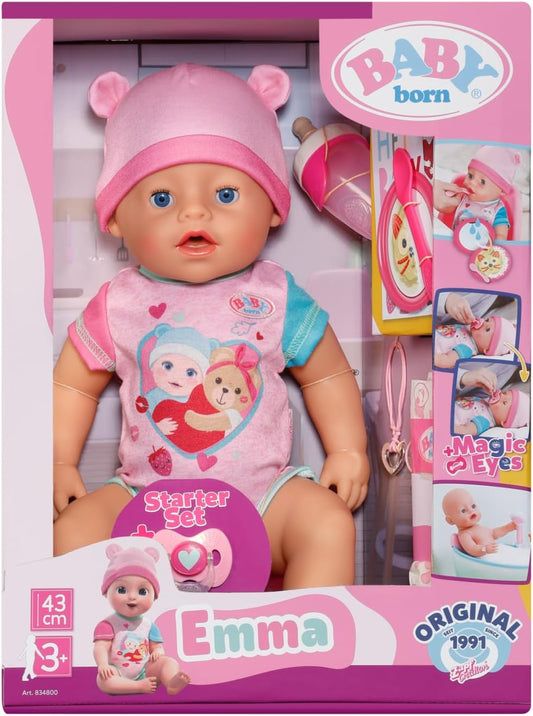 Baby Born Emma 43cm Doll Packaged Front