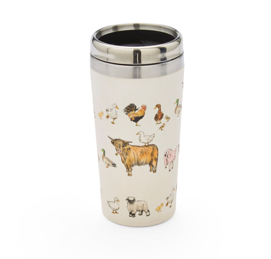 Buttercup - Bamboo / SS Travel Mug