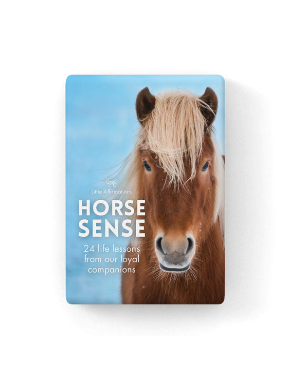 24 Animal Affirmation Cards - Horse Sense