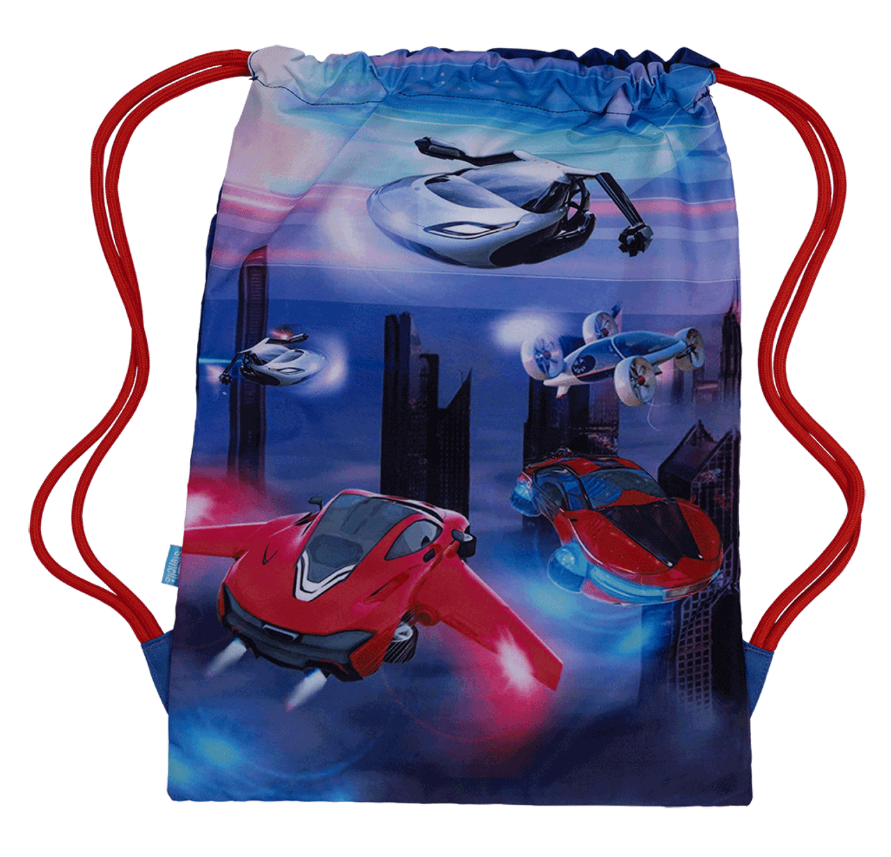 Spencil Drawstring Bag Flying Cars