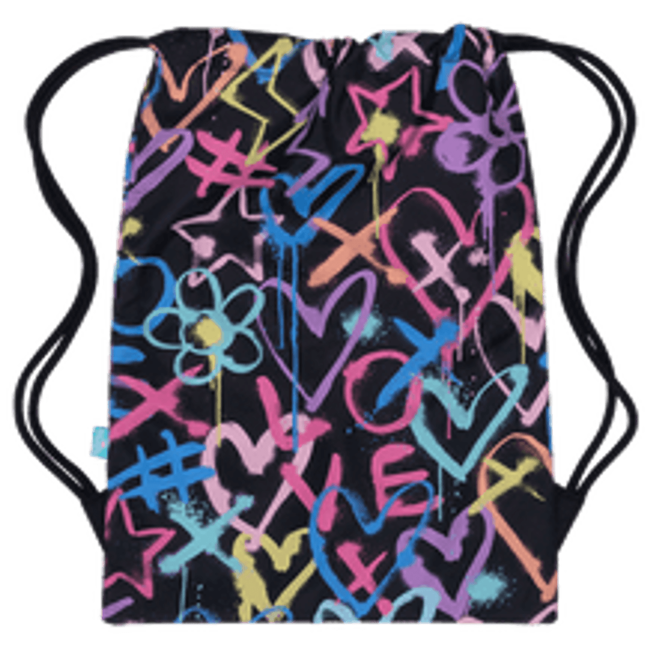 Spencil Drawstring Bag Hearts & Crosses