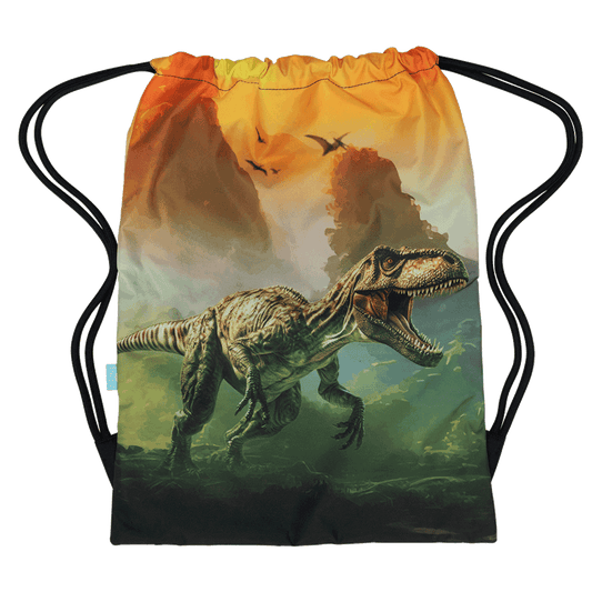 Spencil Drawstring Bag Jurassic Kingdom