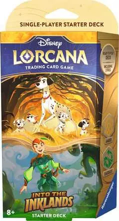 Disney Lorcana Into the Inklands Starter Deck Amber/Emerald