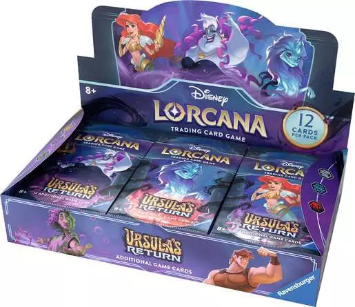 Disney Lorcana Ursula's Return Booster Box (Factory Sealed)