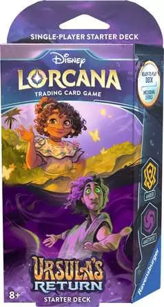 Disney Lorcana Ursula's Return Starter Deck Amber/Amethyst