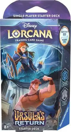 Disney Lorcana Ursula's Return Starter Deck Sapphire/Steel