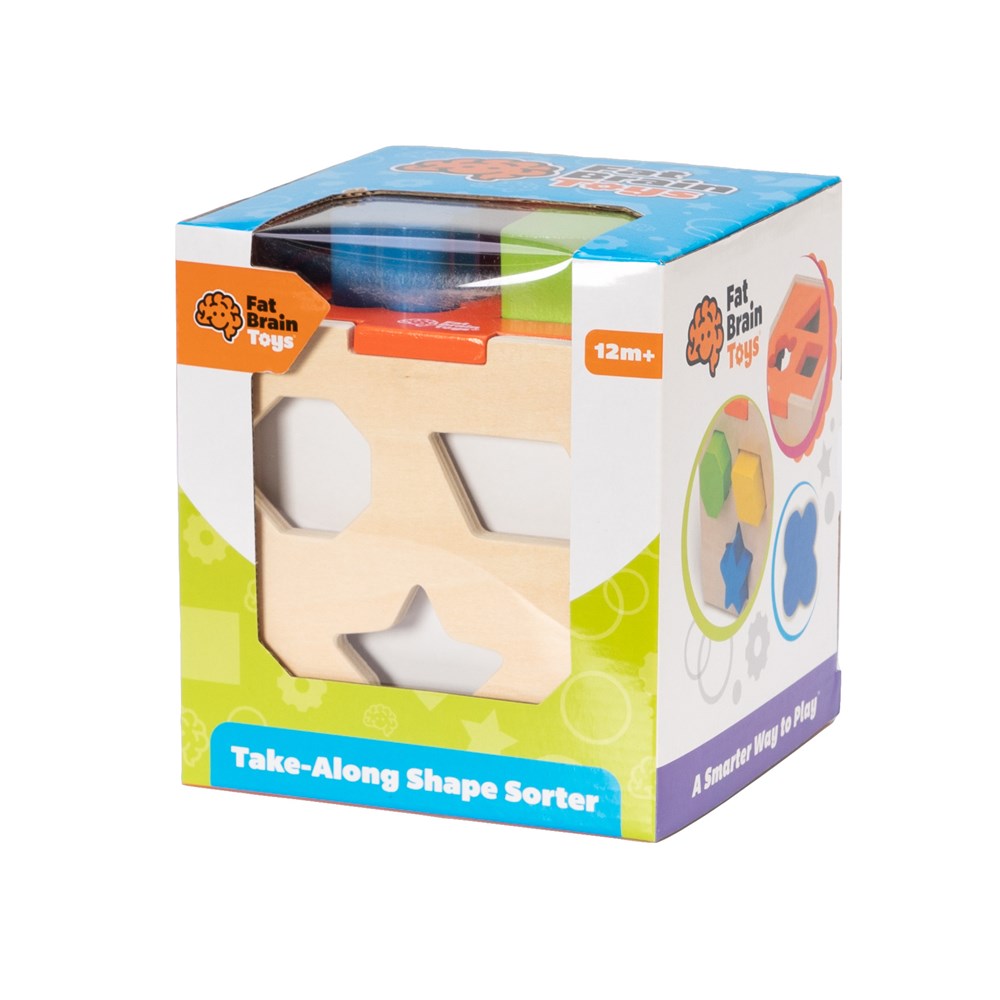 Fat Brain Toys Take-Along Shape Sorter