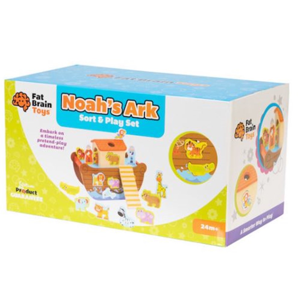 Fat Brain Toys Noah's Ark Sort & Play Set