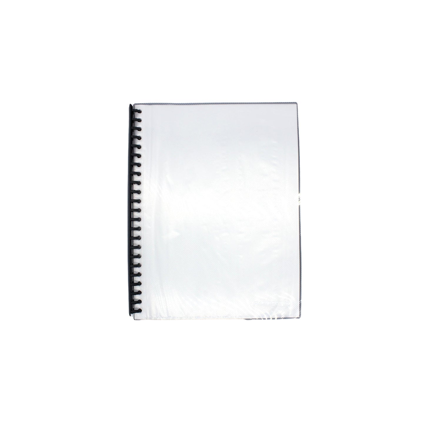 Display Book A4 20 Pocket Clear Front/Black