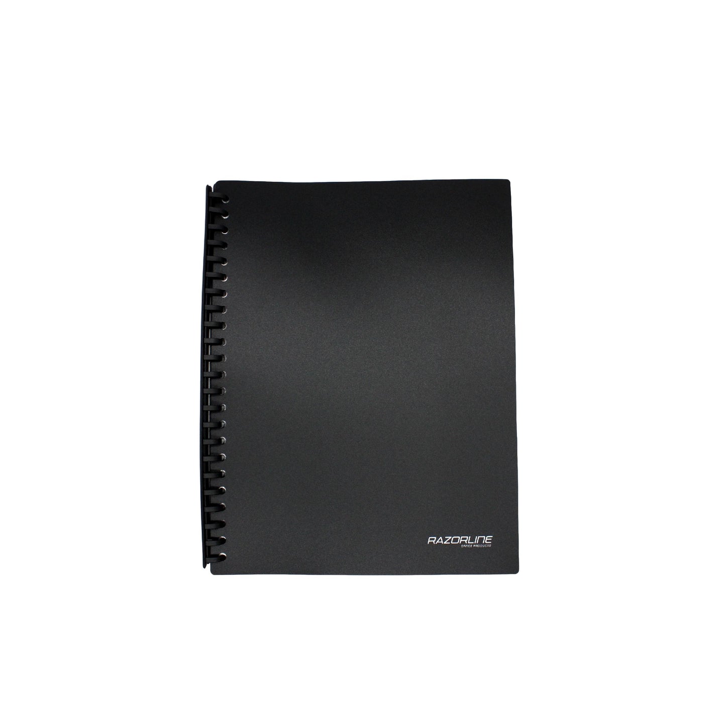 Display Book A4 Refillable 20 Pocket Black