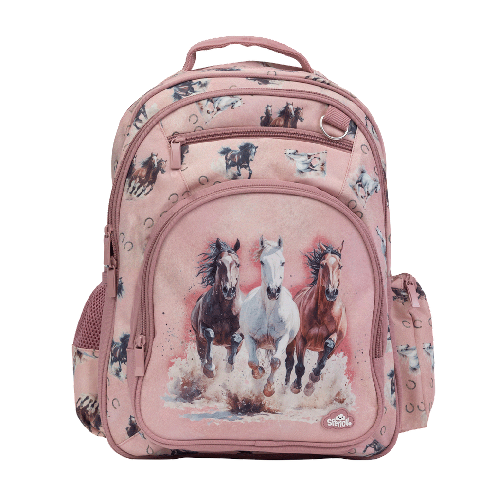 Spencil Big Kids Backpack - Wild Horses