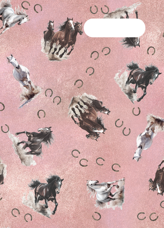 Spencil A4 Book Cover - Wild Horses 2