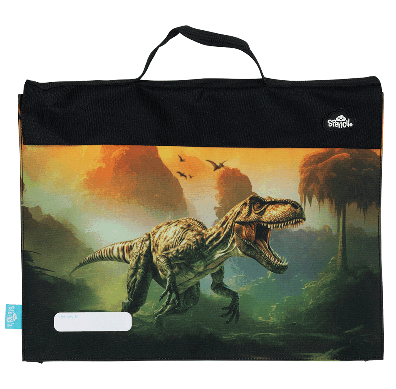 Spencil Library Bag Jurassic Kingdom