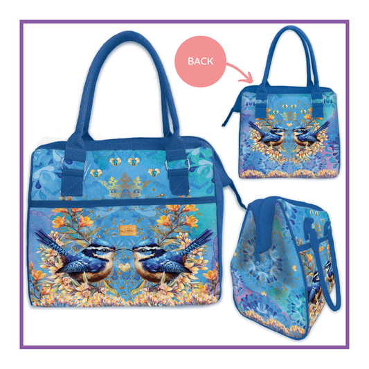 Lunch Tote Cooler Bag 11L - Royal Wrens