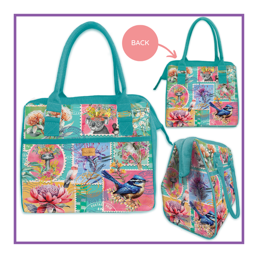 Lunch Tote Cooler Bag 11L - Pretty Postage