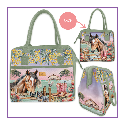 Lunch Tote Cooler Bag 11L - Country Dusk
