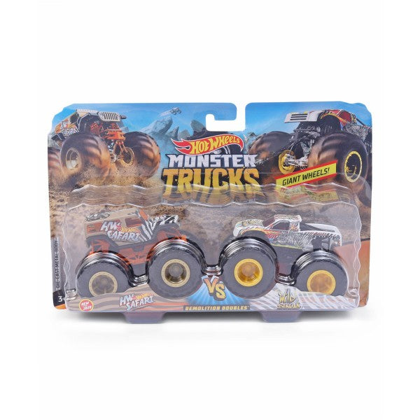 Hot Wheels Monster Trucks Double Pack Assorted