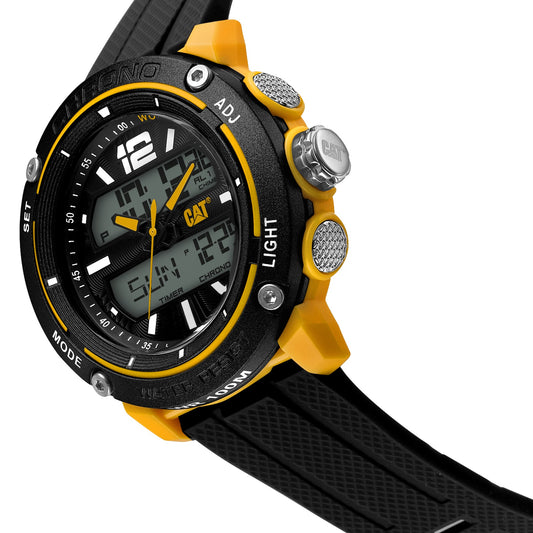 CAT - Power A Black/Yellow Watch