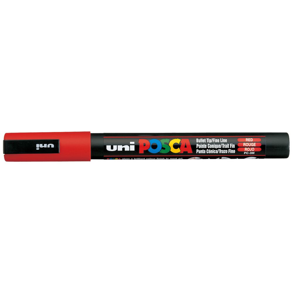 Marker Paint Uni Posca PC3M Bullet - Red