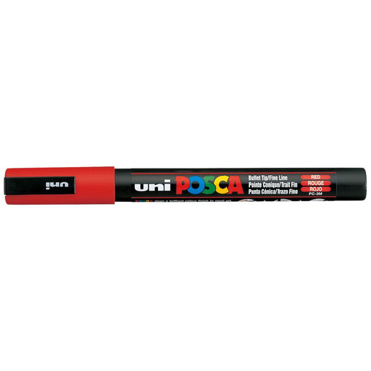 Marker Paint Uni Posca PC3M Bullet - Red