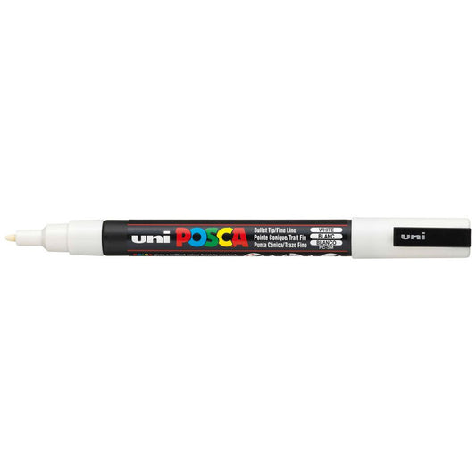 Marker Paint Uni Posca PC3M Bullet - White