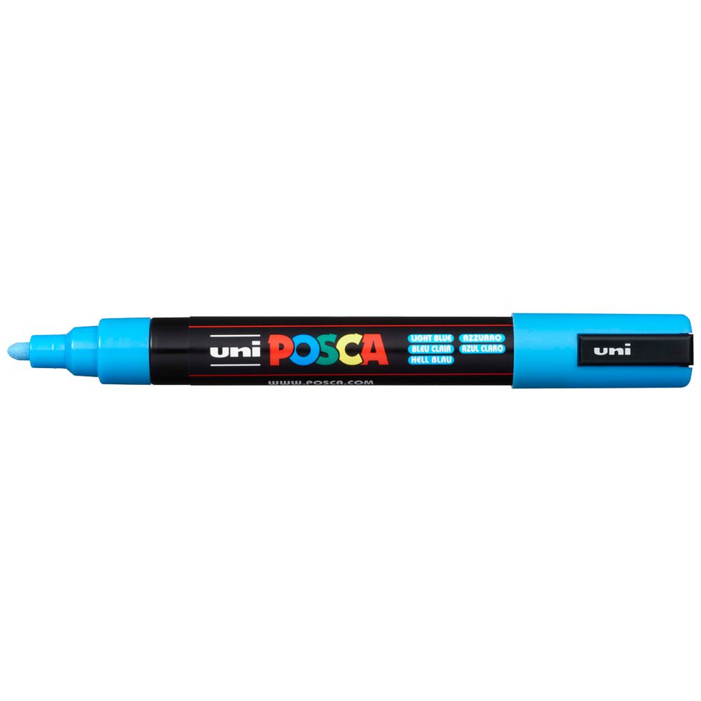 Marker Paint Uni Posca PC5M Bullet - Light Blue