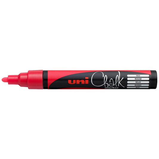 Marker Chalk Uni Bullet Tip 2.5mm - Red