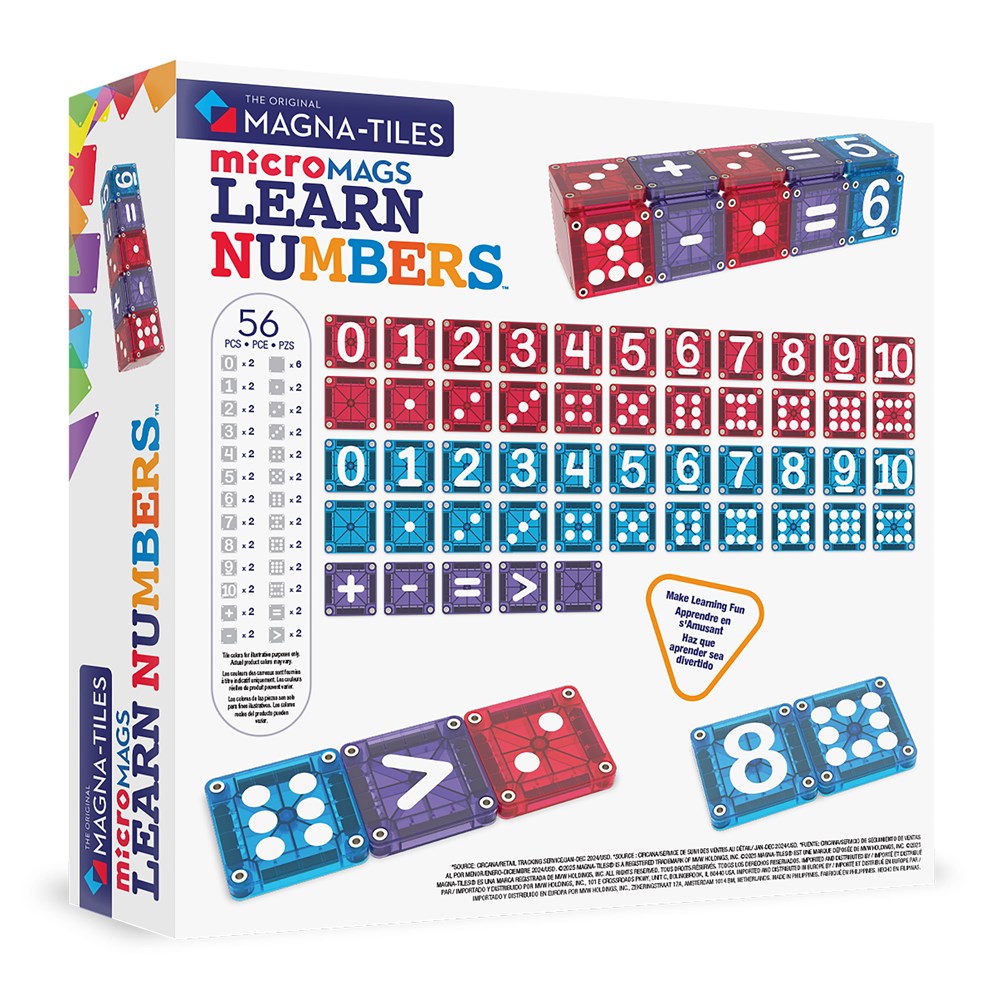 Magna-Tiles Learn Numbers